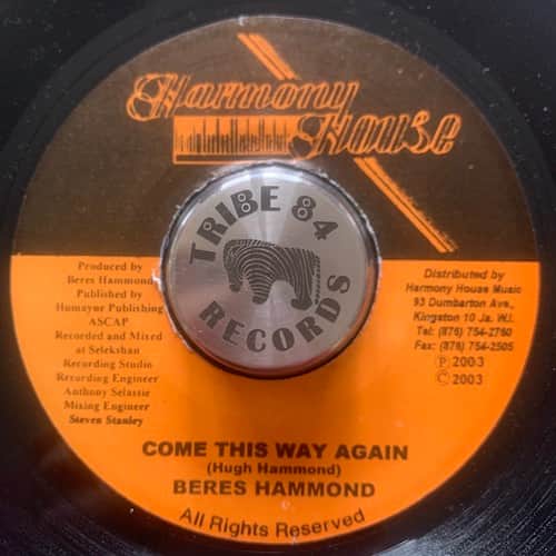Beres Hammond – Come This Way Again