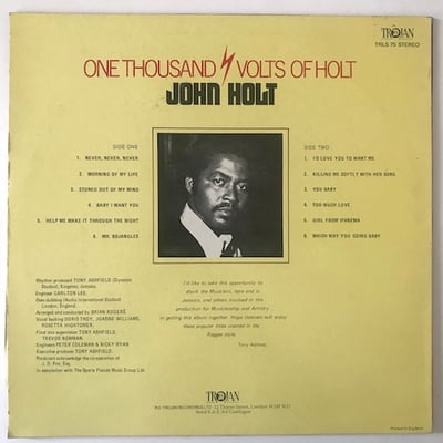 John Holt - 1000 Volts Of Holt picture 2