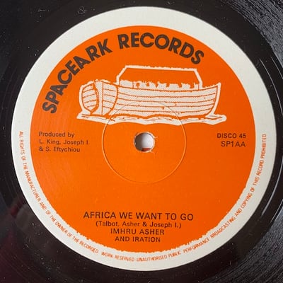 Eddie Talbot, Ras Imru - The Whole Town Is Laughing / Africa We Want To Go picture 4