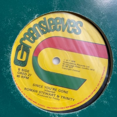 Barrington Levy, Roman Stewart, Trinity - Lose Respect / Since You're Gone picture 4