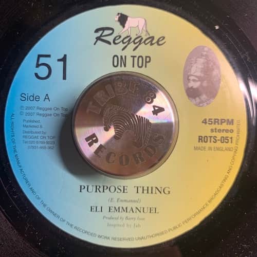 Eli Emmanuel – Purpose Thing