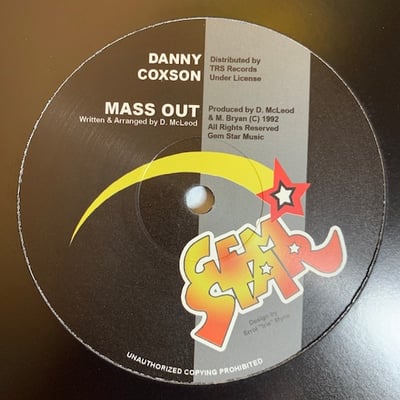 Danny Coxson - Bad Boy Life / Mass Out picture 2