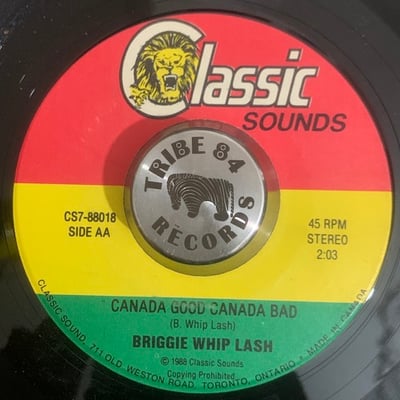 Noel Ellis, Briggy Whip Lash - Vote For Me Passe / Canada Good, Canada Bad picture 2