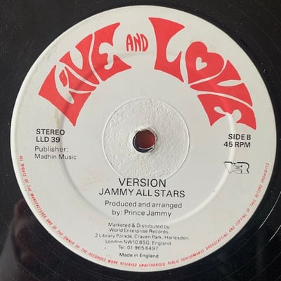 Frankie Paul, King Jammy All Stars - Cover Your Mouth picture 2