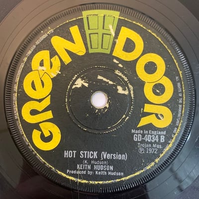 U-Roy, Samuel The First - The Hudson Affair / Hot Stick (Version) picture 2