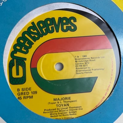 Eek-A-Mouse, Toyan - Terrorists In The City / Majorie picture 4