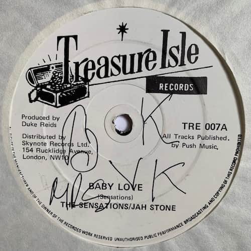 The Sensations, Jah Stone, The Techniques – Baby Love / Original Travelling Man