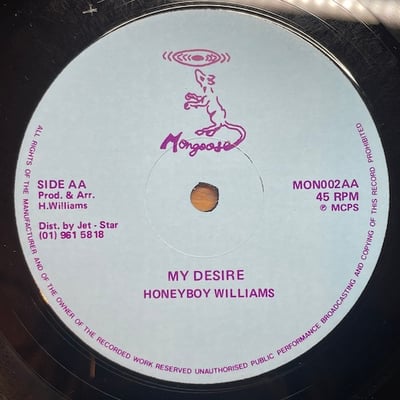Honey Boy - Somebody's Lady / My Desire picture 2