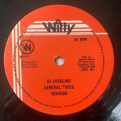 Echo Minott, General Trees - No Jolly Bus / DJ Juggling picture 2
