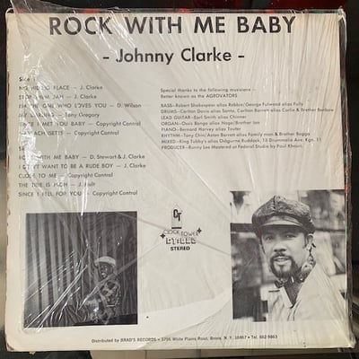 Johnny Clarke - Rock With Me Baby picture 2