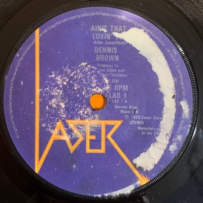 Dennis Brown, Nigger Kojak & Liza - Ain't That Loving You picture 2