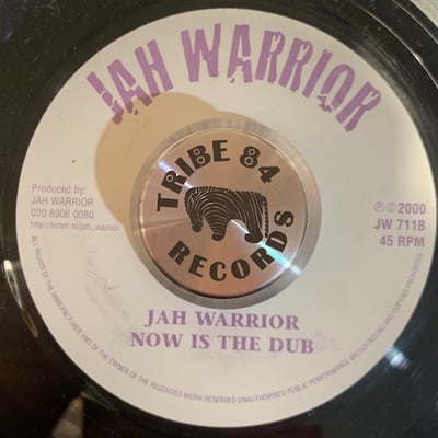 Danny Vibes, Jah Warrior - Now Is The Time / Now Is The Dub picture 2