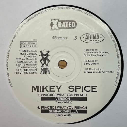 Mikey Spice – Practice What You Preach