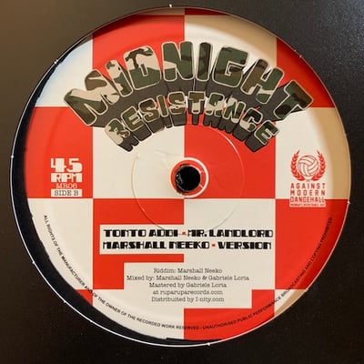 Anthony B, Tonto Addi, Billy Man, Marshall Neecko - Champion / Mr. Landlord picture 2