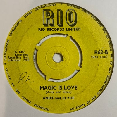 Andy & Lloydie - Never Be A Slave / Magic Is Love picture 2