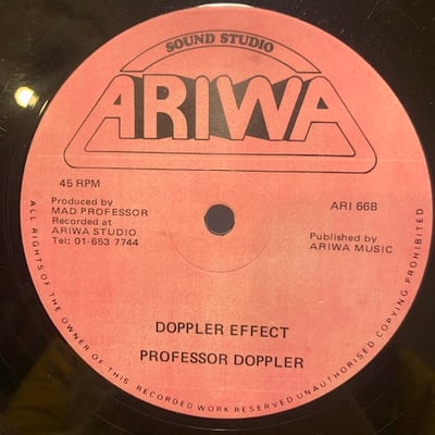 John McLean, Mad Professor - If I Give My Heart To You / Doppler Effect picture 2