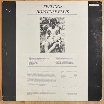 Hortense Ellis - Feelings picture 2