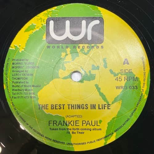 Frankie Paul, Dennis Brown – The Best Thing In Life / Sunshine Of My Life