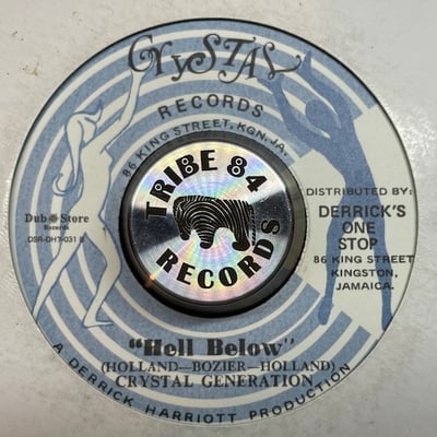 Derrick Harriott, Crystal Generation - Let Me Down Easy / Hell Below picture 2