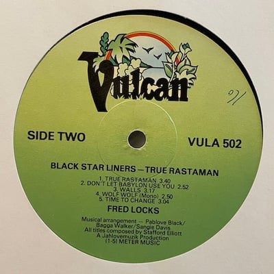 Fred Locks - Black Star Liner / True Rastaman picture 4