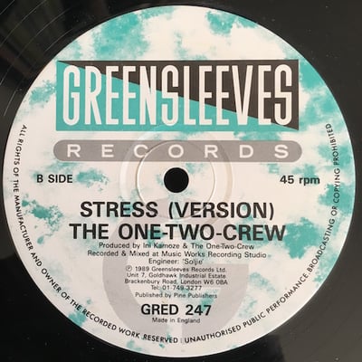 Ini Kamoze, One Two Crew - Stress picture 2