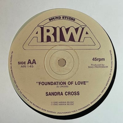 Sandra Cross - Waiting For The Chance / Foundation Of Love picture 2
