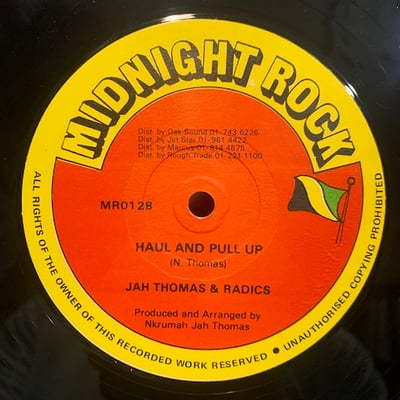 Jah Thomas - Hail Lyrics For Sale picture 2