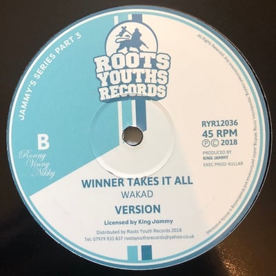 Wackad - Cry Fe The Youths / Winner Takes It All picture 2