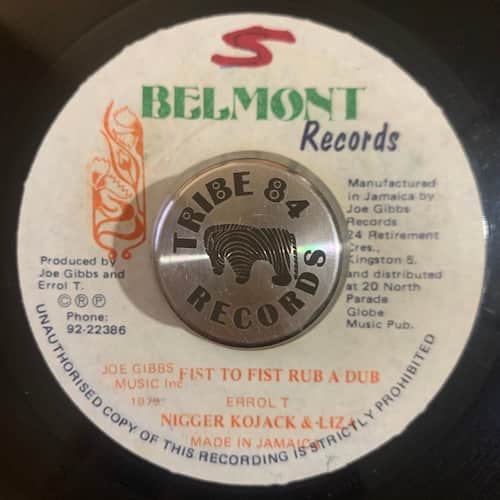 Nigger Kojak & Liza – Fist To Fist Rub A Dub
