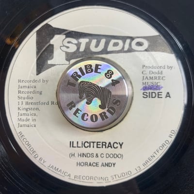 Horace Andy - Illiciteracypicture