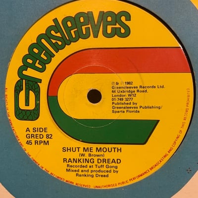 Ranking Dread - Shut Me Mouth picture 2