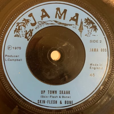 Jimmy London, Skin, Flesh & Bones - I Am Your Puppet / Up Town Skank picture 2