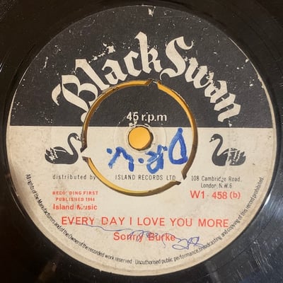 Sonny Burke - City In The Sky /Every Day I Love You More picture 2