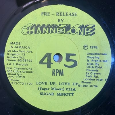 Sugar Minott, Hortense Ellis - Love Up Love Up / House Is Not A Home picture 2