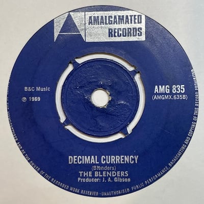 The Pioneers, The Blenders - Mama Look Deh / Decimal Currency picture 2