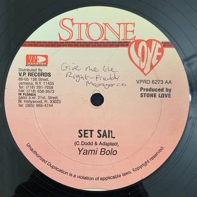 Yami Bolo - Mr Smith & Weston / Set Sail picture 2