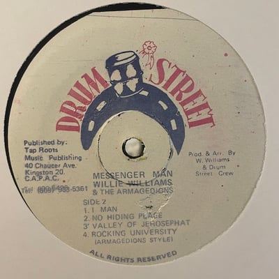 Willi Williams, The Armagedions - Messenger Man picture 4