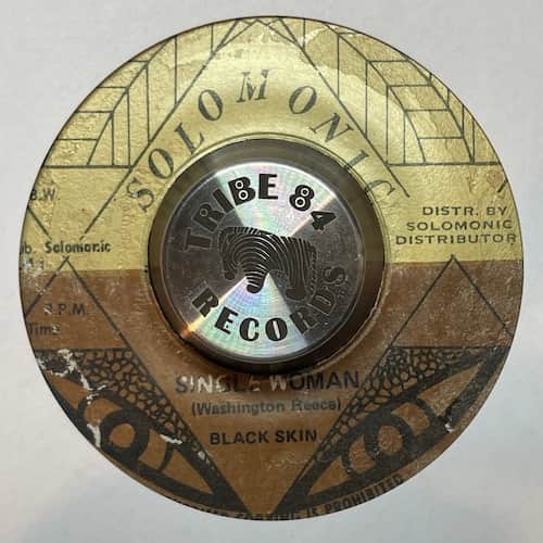 Black Skin The Prophet, The Roots Radics – Single Woman