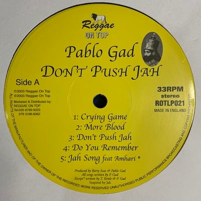 Pablo Gad - Don't Push Jah picture 4