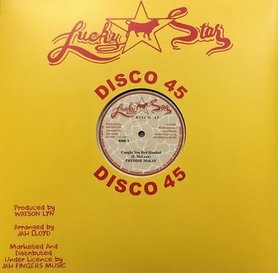 Freddie McKay - Caught You Red Handed / Jah Love I picture 2