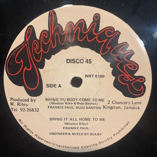 Frankie Paul, Buju Banton – Bring Yu Body Come To Me