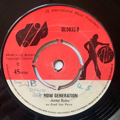 Junior Byles - Curley Locks / Now Generation picture 2
