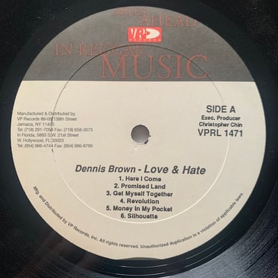 Dennis Brown - Love & Hate (The Best Of Dennis Brown) picture 3
