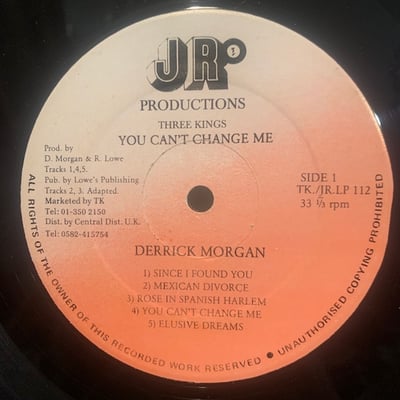 Derrick Morgan - You Can't Change Me picture 4