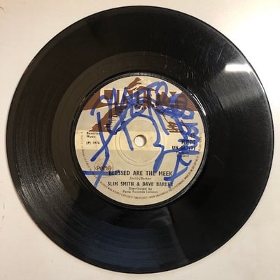 Slim Smith, Dave Barker, The Whip - Blessed Are The Meek / People's Voice picture 3