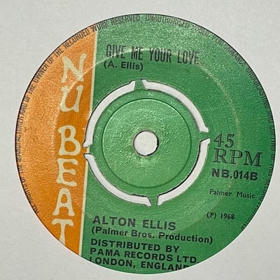 Alton Ellis - La La Means I Love You / Give Me Your Love picture 2