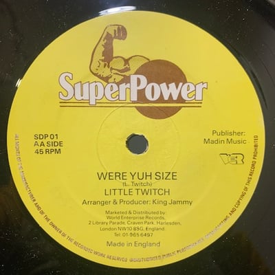 Little Twitch, Lieutenant Stitchie - Devil Send You Come / Were Yuh Size picture 2