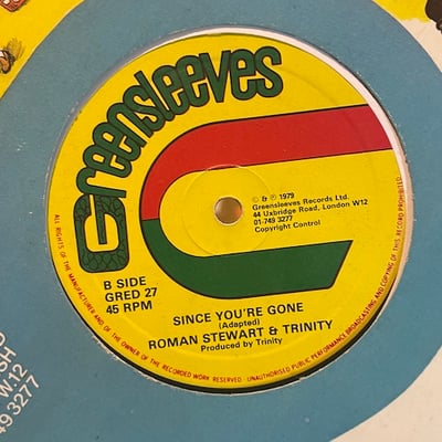 Barrington Levy, Roman Stewart, Trinity - Lose Respect / Since You're Gone picture 3