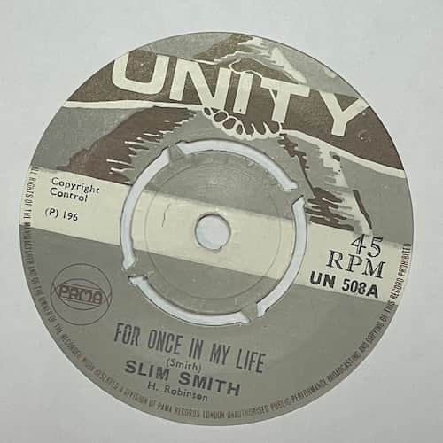 Slim Smith – For Once In My Life