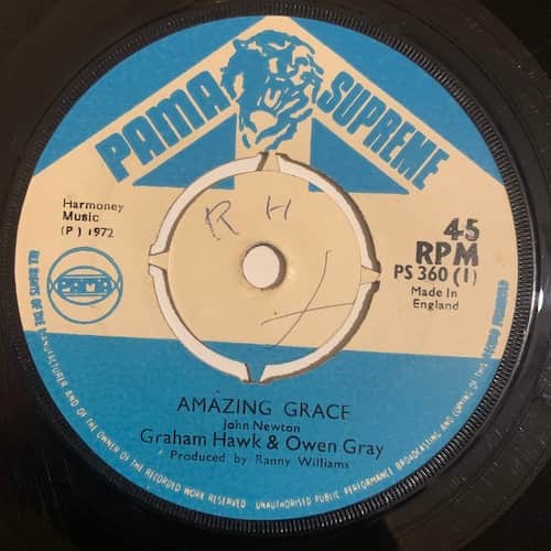 Graham Hawk, Owen Gray, Sketto Richards – Amazing Grace / Don't Stay Out Too Late